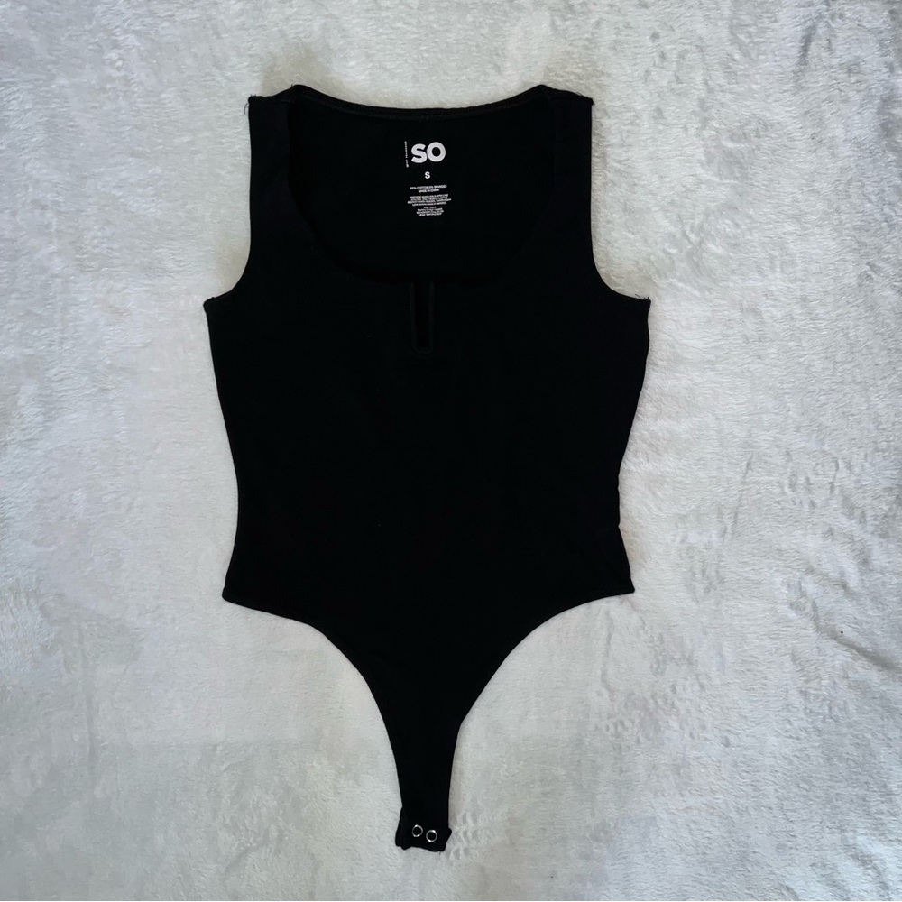 SO Classic Black Juniors Bodysuit